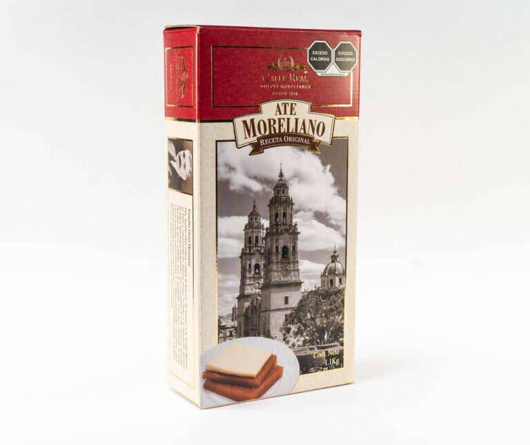 Ate Gourmet en caja — Calle Real, dulces morelianos