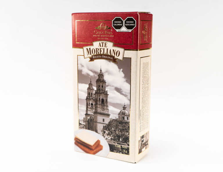 Ate Gourmet en caja — Calle Real, dulces morelianos