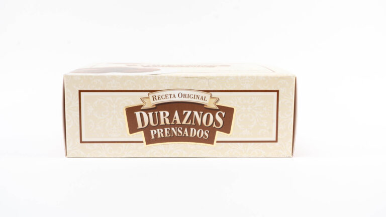 Duraznos Prensados en caja — Calle Real, dulces morelianos