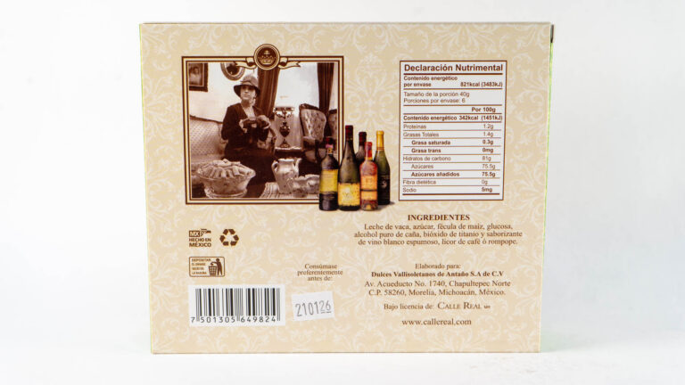 Victorianos en caja — Calle Real, dulces morelianos